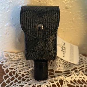 Coach hand sanitizer case